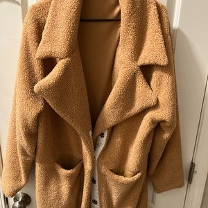 Calia by Carrie Underwood Long Fuzzy Winter Coat